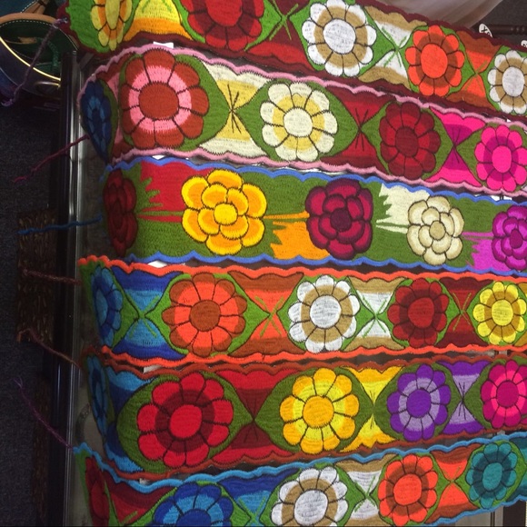 Mexican Embroidered Floral Belts Adjustable - Picture 15 of 15